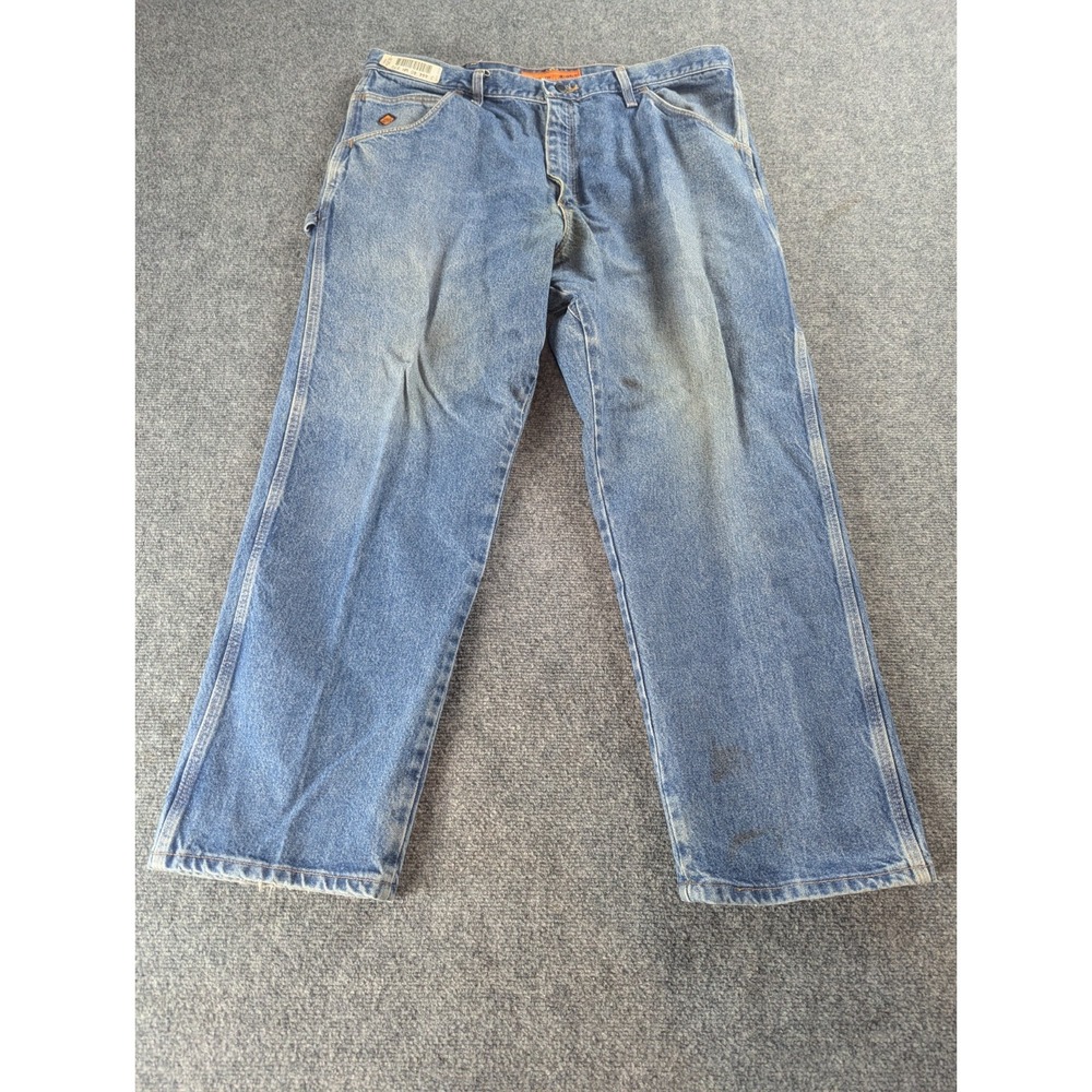 Wrangler Riggs FR Jeans Mens 40x30 Flame Resistant  Work Wear Carpenter FR3W020